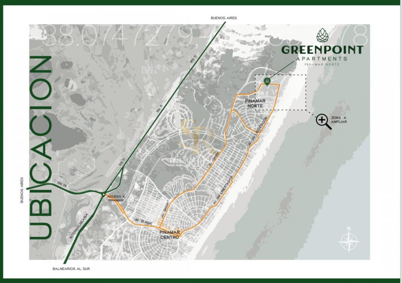 VENTA DE DEPARTAMENTO EN POZO - GREENPOINT PINAMAR NORTE